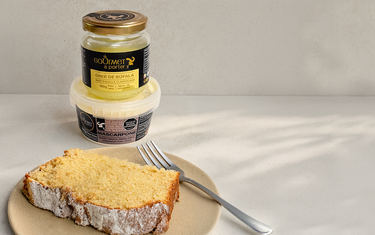 Torta de vainilla extra cremosa con ghee y mascarpone de búfala, Gourmet a Porter
