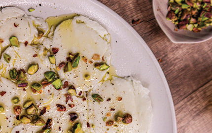 Ovoline: Carpaccio de mozzarella ovoline Gourmet a Porter