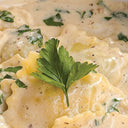 Raviolis de Ricota y espinaca con crema de Stracciatella de búfala Gourmet a Porter
